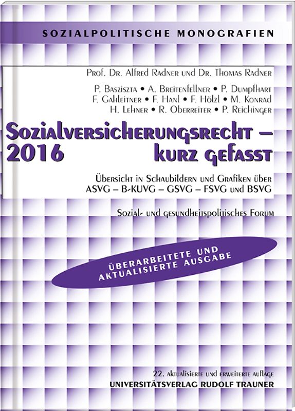 Sozialversicherungsrecht 2016