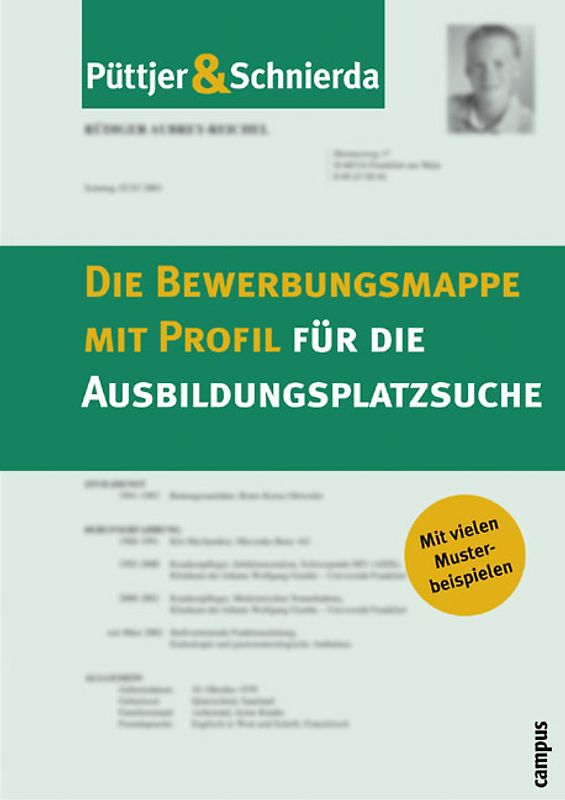 Die Bewerbungsmappe mit Profil für die Ausbildungsplatzsuche