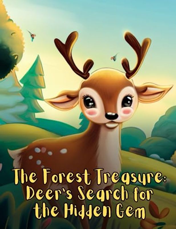 The Forest Treasure - Deer's Search for the Hidden Gem: Short Story for kids about Deer, Perseverance & Self-Confidence I A Motivational Book For kids I Gift for kids