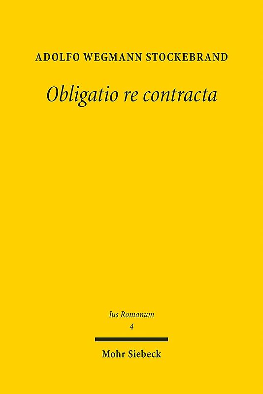 Obligatio re contracta