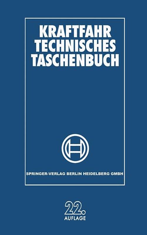 Kraftfahr Technisches Taschenbuch