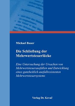 Die Schließung der Mehrwertsteuerlücke