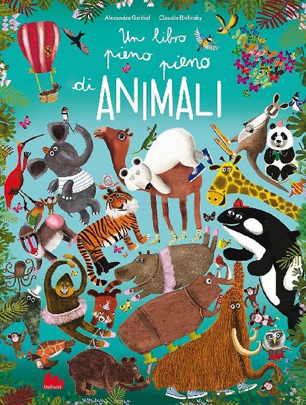 Un libro pieno pieno di animali