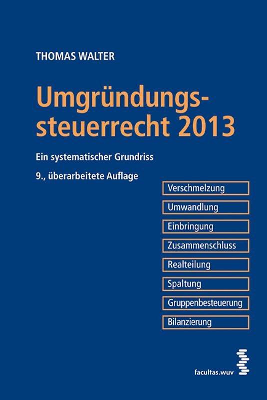 Umgründungssteuerrecht 2013