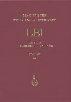 Lessico Etimologico Italiano. Band 9 (IX)