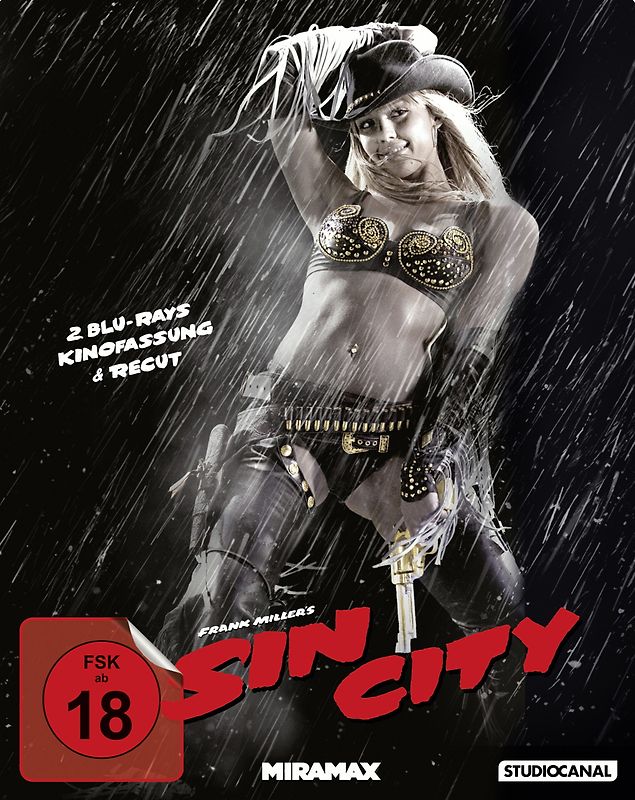 Sin City - Steel Edition  (Kinofassung + Recut) Blu-ray Disc