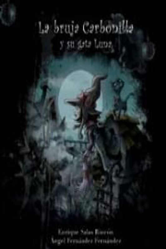 La bruja Carbonilla y su gata Luna