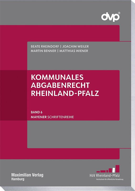 Kommunales Abgabenrecht Rheinland-Pfalz