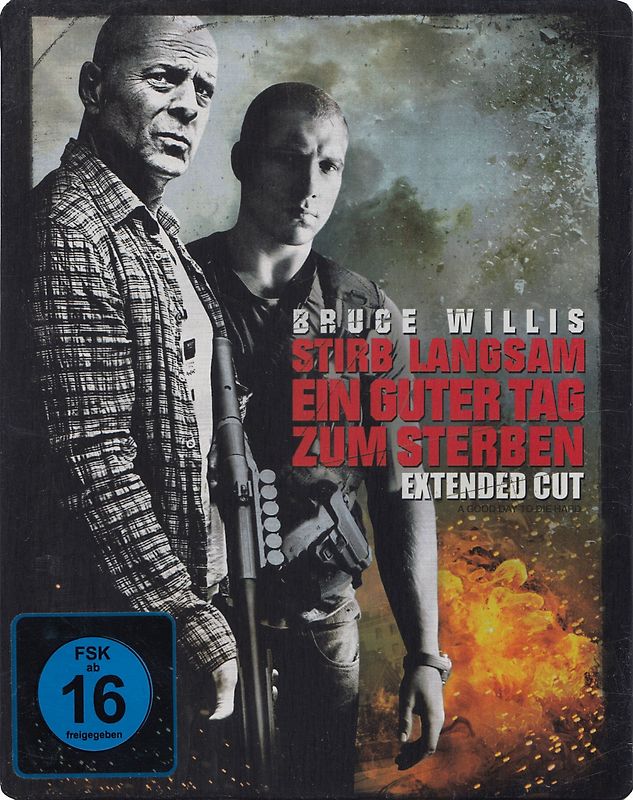 Stirb langsam 5 - Ein guter Tag zum Sterben [Extended Cut, Limited Steelbook] Blu-ray Disc