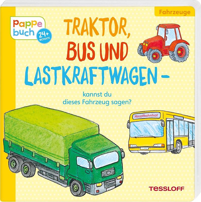 Traktor, Bus und Lastkraftwagen - kannst du dieses Fahrzeug sagen?