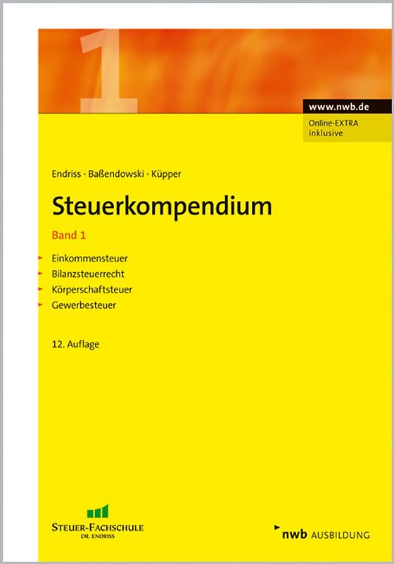 Steuerkompendium, Band 1