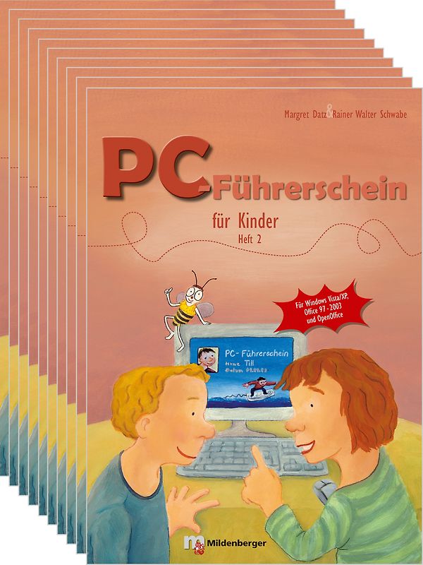 PC-Führerschein für Kinder – Arbeitsheft 2 (VPE 10 St.)