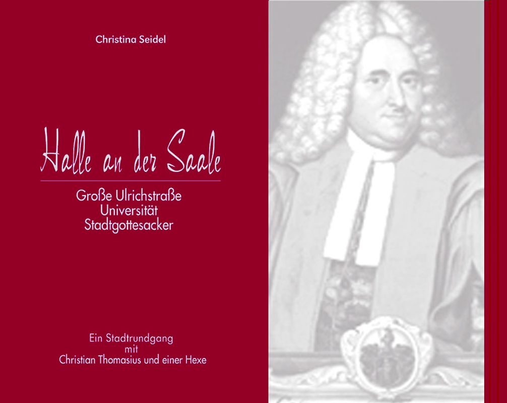 Halle an der Saale. Große Ulrichstraße - Universität - Stadtgottesacker