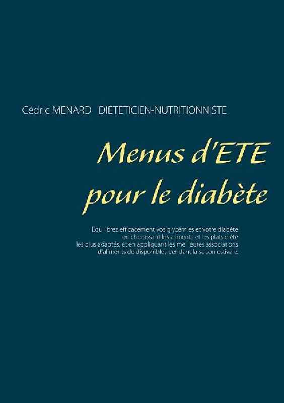 Menus d'été pour le diabète