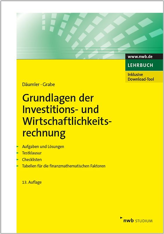 Grundlagen der Investitions- und Wirtschaftlichkeitsrechnung