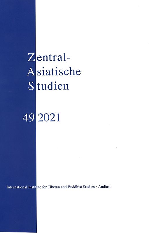 Zentralasiatische Studien 49 (2021)