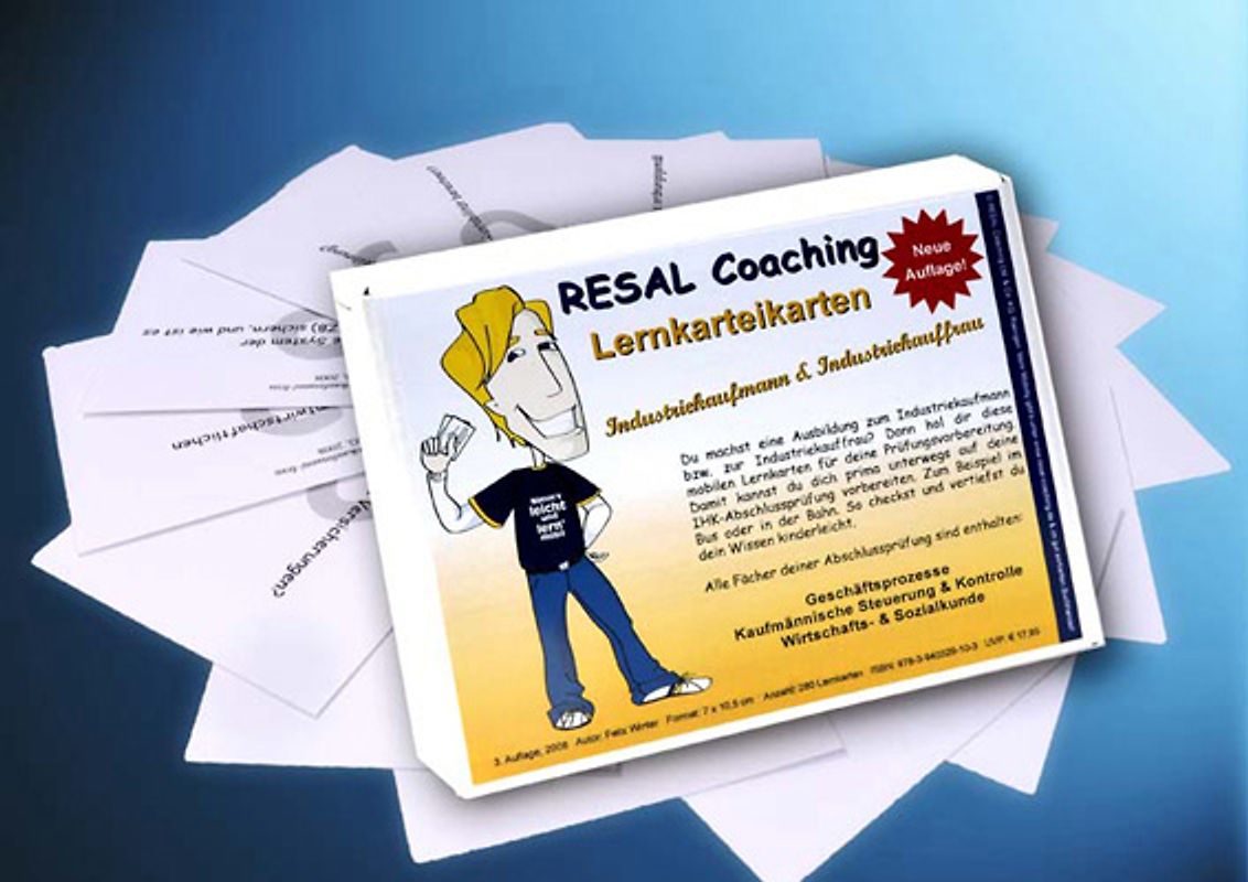 RESAL Coaching Lernkarteikarten Industriekaufmann & Industriekauffrau