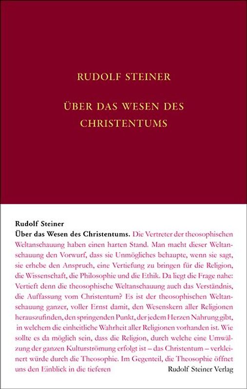 Über das Wesen des Christentums