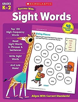 Scholastic Success With Sight Words Grades K-2