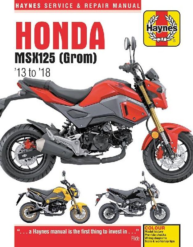 Honda MSX125 (Grom) (13-18)