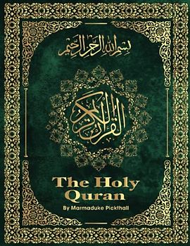 The Holy Quran: English Translation Of The Qur'an: Size : 8,5 x 11 Inch 218 pages
