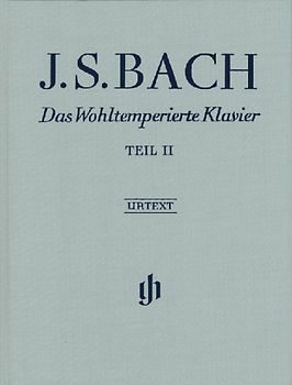 Das Wohltemperierte Klavier 2. Leinenausgabe - Johann Sebastian Bach