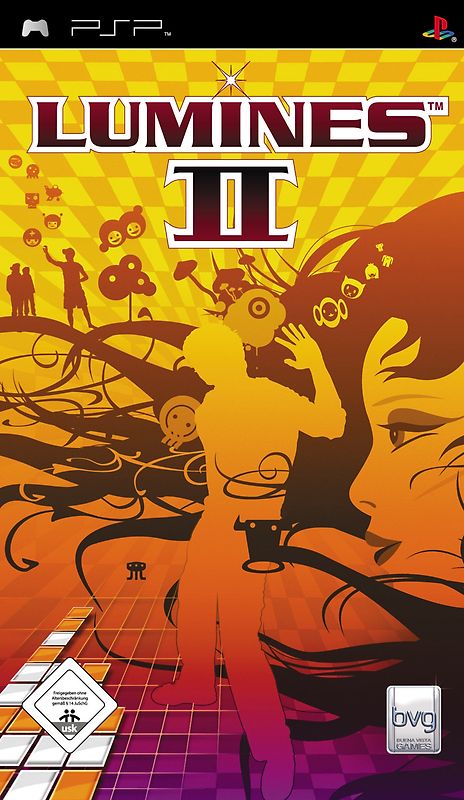 Lumines II PlayStation Portable