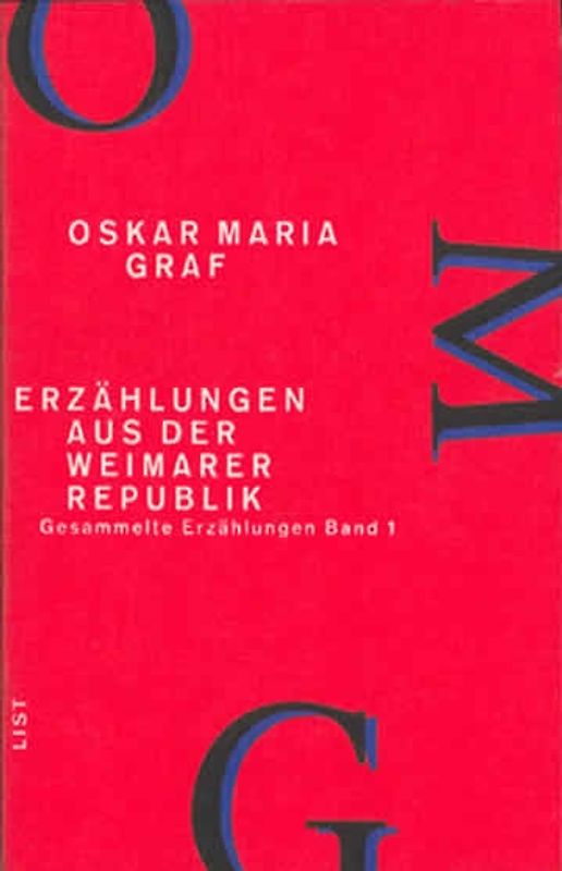Erzählungen aus der Weimarer Republik