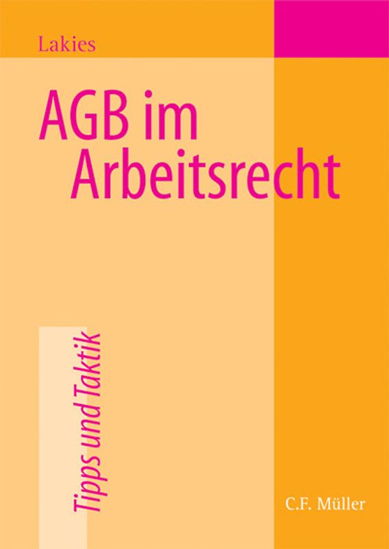 AGB im Arbeitsrecht