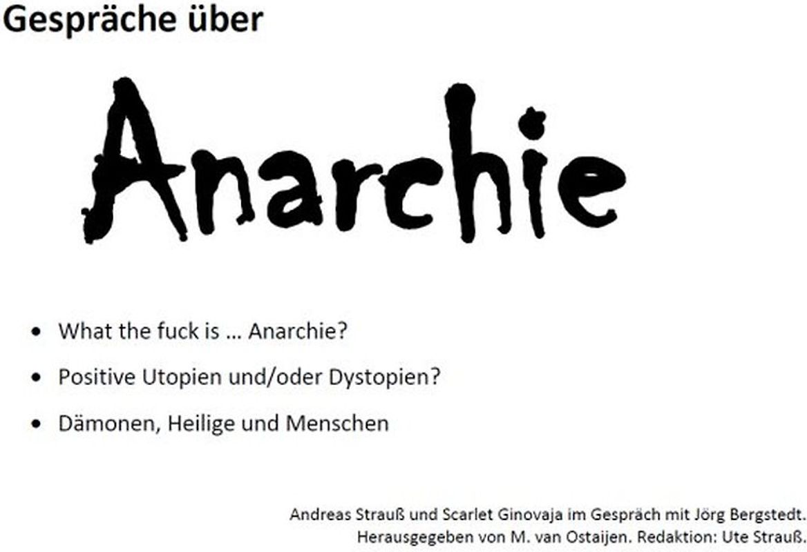 Gespräche über Anarchie
