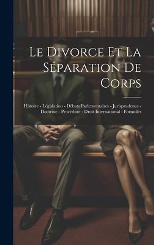 Le Divorce Et La Séparation De Corps: Histoire - Législation - Débats Parlementaires - Jurisprudence - Doctrine - Procédure - Droit International - Fo
