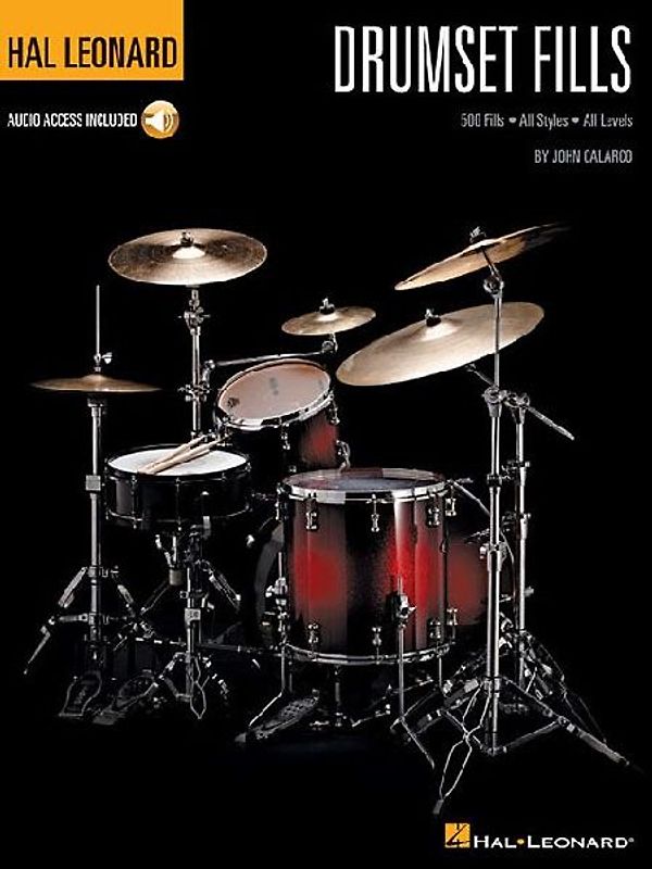 Hal Leonard Drumset Fills Book/Online Audio