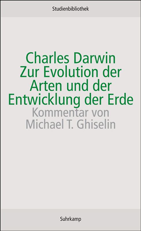 Zur Evolution der Arten und zur Entwicklung der Erde