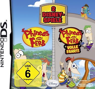 Phineas und Ferb 1 & 2: Phineas und Ferb / Phineas und Ferb: Volle Fahrt! Nintendo DS