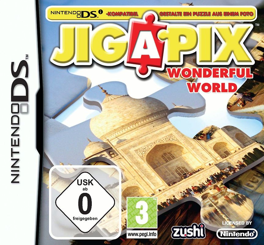 Jig a Pix: Wonderful World Nintendo DS