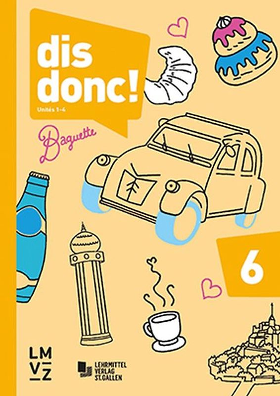 dis donc! 6 / Arbeitsbücher 1 und 2 mit Lösungen