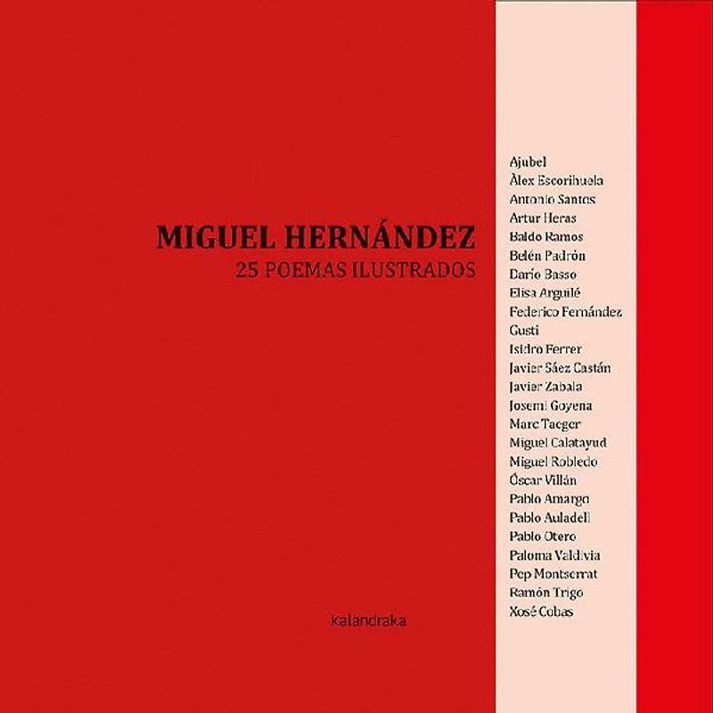 Miguel Hernández : 25 poemas ilustrados