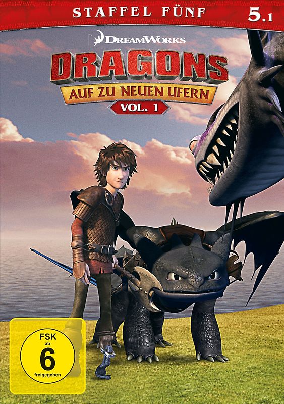 Dragons - Auf zu neuen Ufern, Staffel 5, Vol. 1 DVD