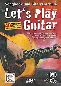 Let's Play Guitar - Band 1 mit 2 CDs und QR-Codes