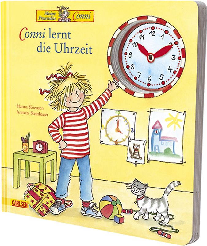 Conni-Bilderbücher: Conni lernt die Uhrzeit