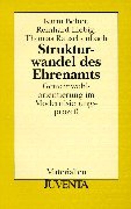Strukturwandel des Ehrenamts