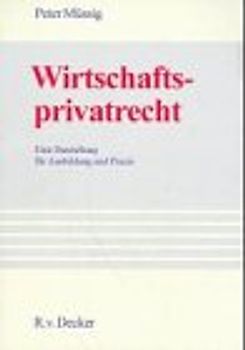 Wirtschaftsprivatrecht
