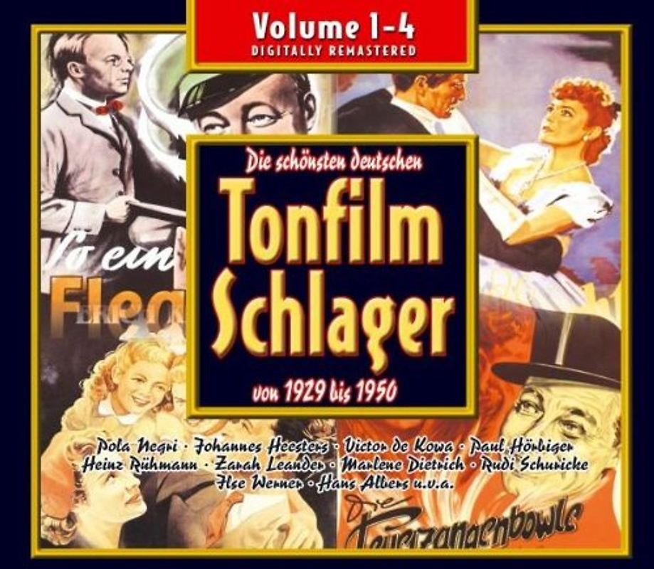 Various - Tonfilm Schlager 1929-1950 Vol.1-4