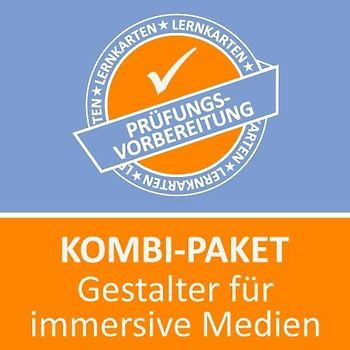 Kombi-Paket Gestalter für immersive Medien - Lernkarten
