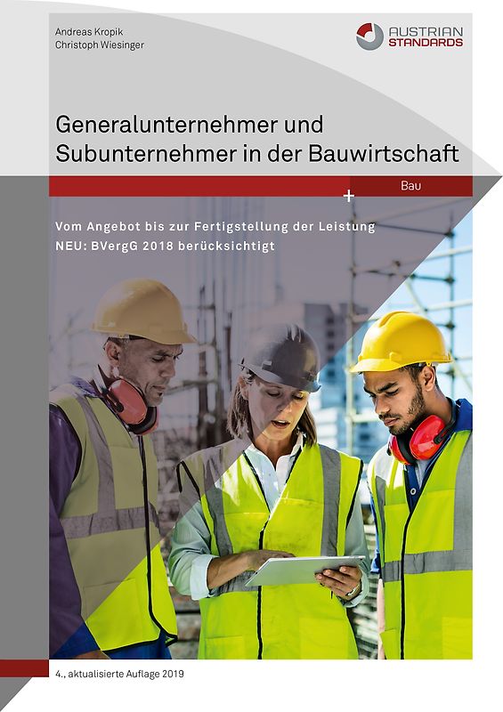 Generalunternehmer und Subunternehmer in der Bauwirtschaft