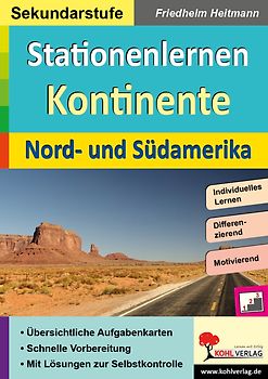 Stationenlernen Kontinente / Nord- und Südamerika