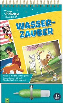 Disney Klassiker Wasserzauber - einfach mit Wasser malen