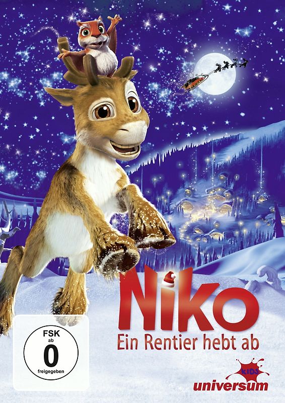 Niko,Ein Rentier hebt ab DVD