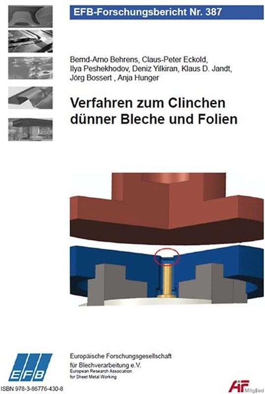 Verfahren zum Clinchen dünner Bleche und Folien