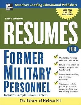 Resumes for Former Military Personnel